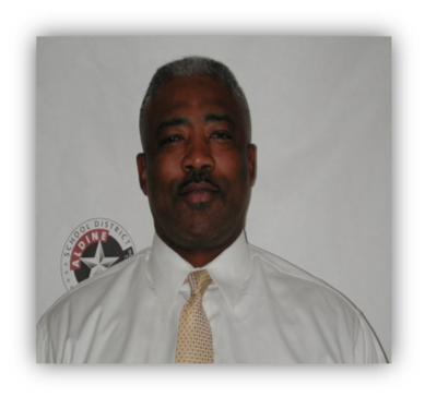 Man in white shirt and tie portrait.