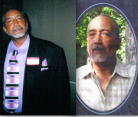 Two photos of the same older man.